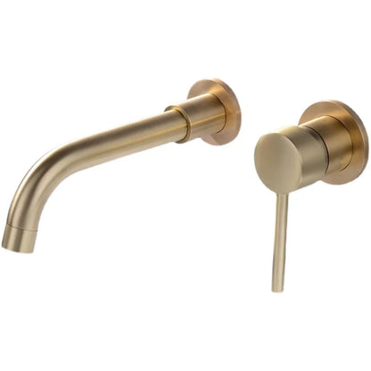 Brass Wall Mounted Bathroom Faucet
