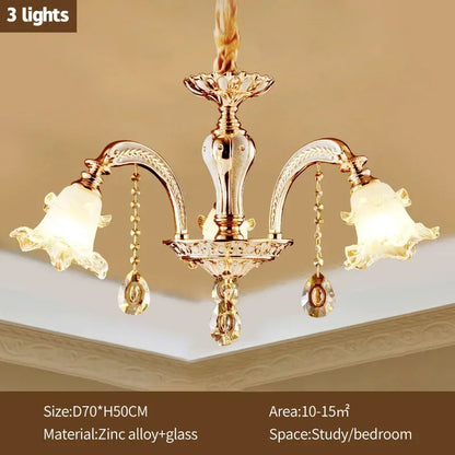Decorbites™ Kristall-Deckenleuchter für modernes Luxus-Wohnzimmer & Hotelfoyer