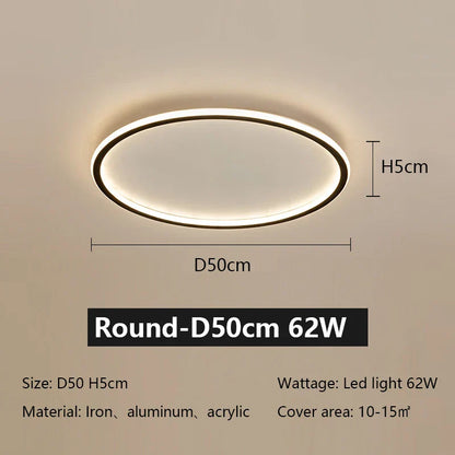 Decorbites™ LED-Deckenleuchte aus Eisen, dimmbar, modernes Lichtarmatur für das Wohnzimmer
