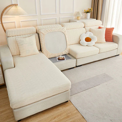 Decorbites™ Jacquard-Sofasitzbezug Möbel-Schutz Überzug dehnbar waschbar Schoner