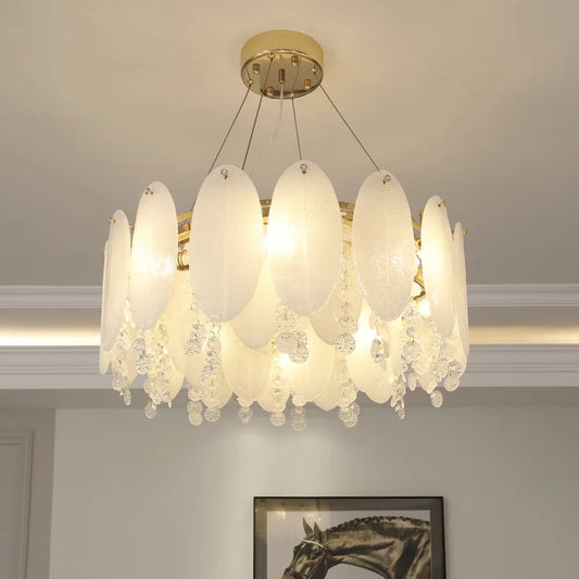 Decorbites™ Sahne-Wind-LED-Kronleuchter für das Schlafzimmer, Wohnzimmer und Kinderzimmer