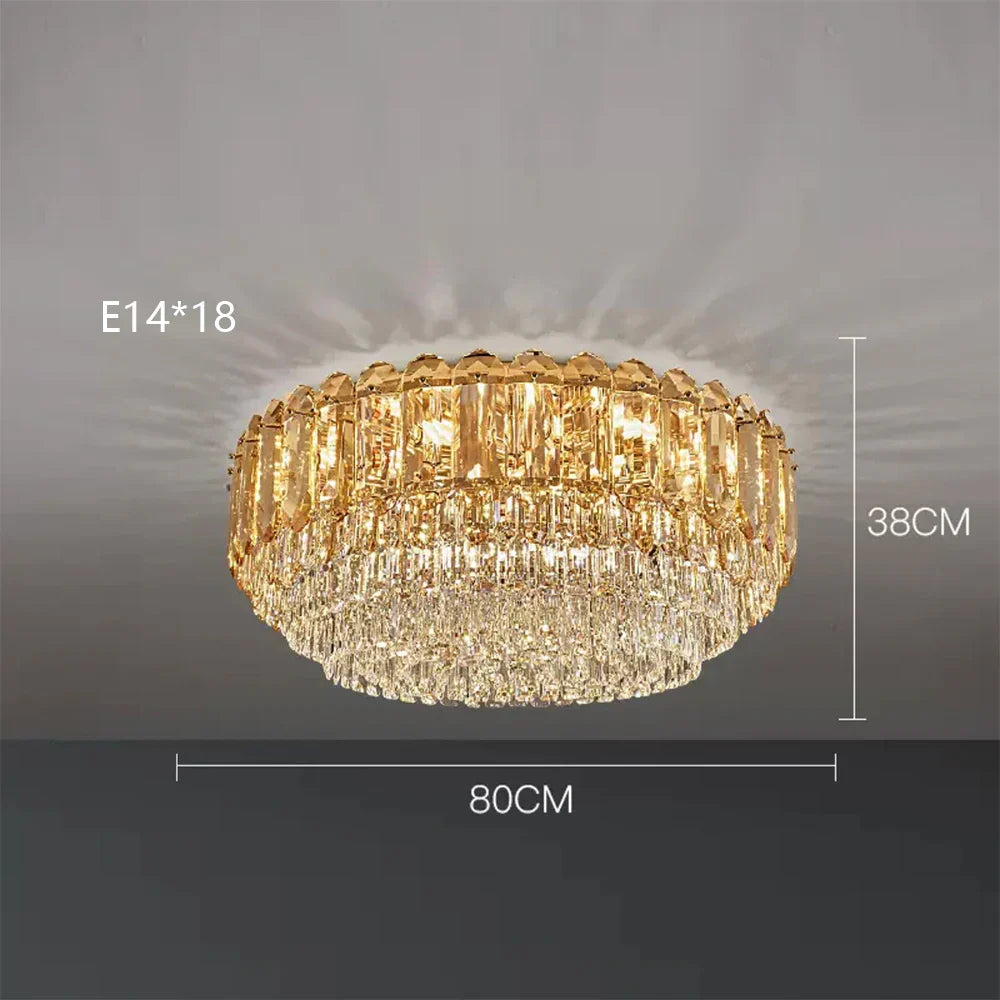 Decorbites™ Crystal-LED-Wandlampe: Minimalistisches Luxuslicht für das Wohnzimmer-TV-Hintergrund