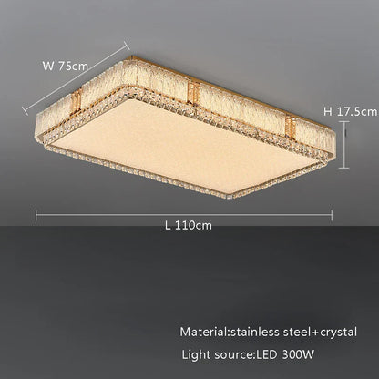 Decorbites™ Kristallglas-Deckenleuchte LED-Leuchtenarmatur für modernes Wohnzimmer-Dekor