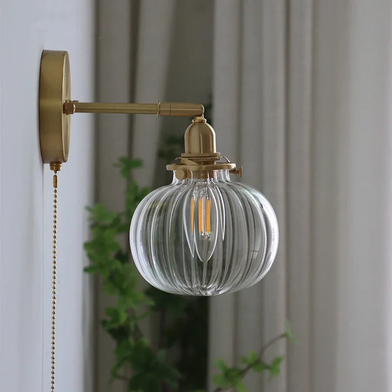 Decorbites™ Glas-Kugeln-Wandleuchte Moderne Wandlampe Treppenlicht für Schlafzimmer Badezimmer Spiegel