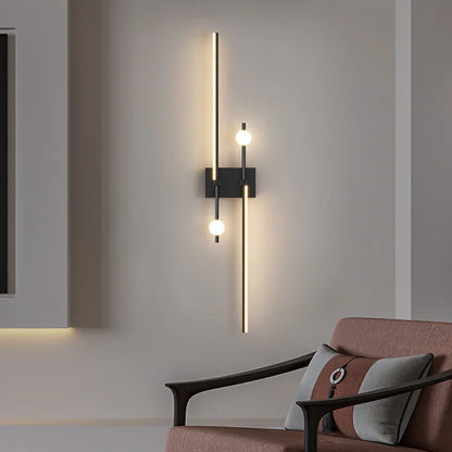 Decorbites™ LED Wandlampe: Modernes langes Line-Design für Wohnzimmer, Schlafzimmer, Flur, Innenbeleuchtung