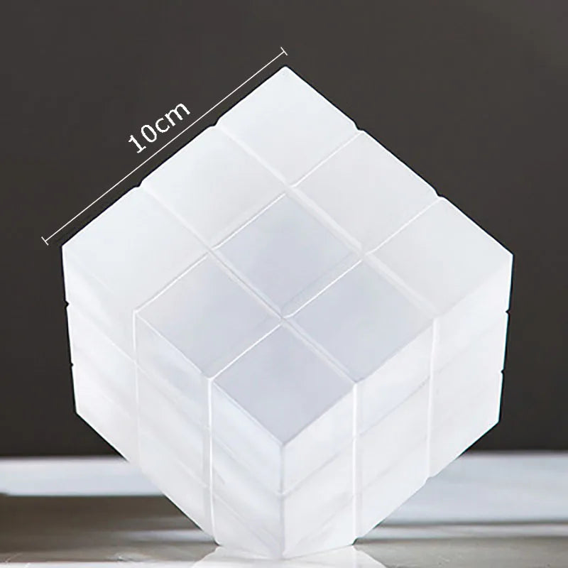 DecorBites™ Crystal Magic Cube Desk Ornament Sculpture DecorationCrafts