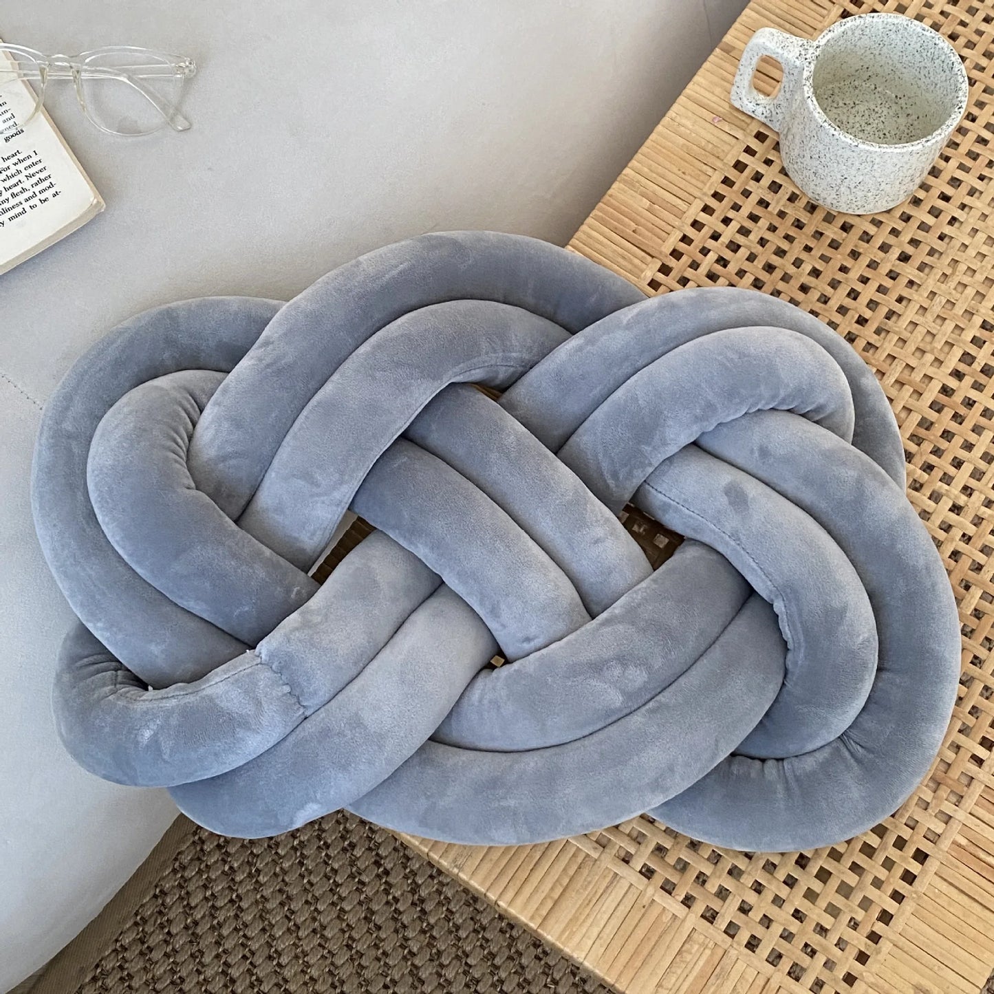 DecorBites™ Knotted Ring Throw Pillow Set