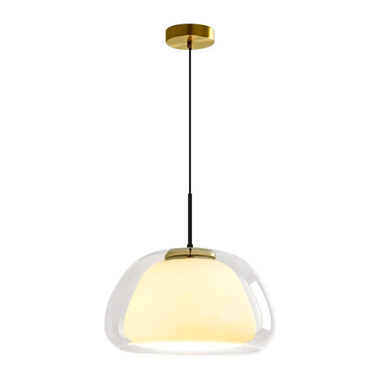 Decorbites™ Glas-Gelee-Hängeleuchte für Wohnzimmer Küche Esszimmer – Dänisches Pendellicht