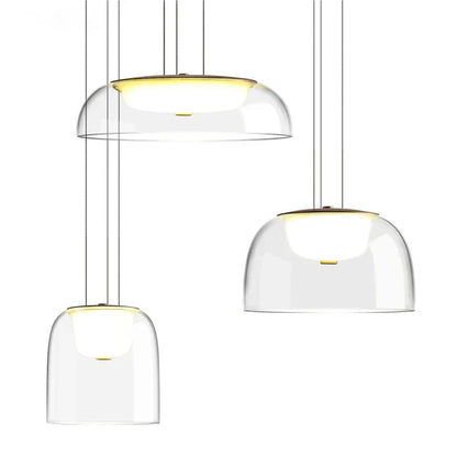 Decorbites™ Glas-Hängeleuchten Einfache Innenraum-Beleuchtung für Heimdekoration im Wohnzimmer und Esszimmer