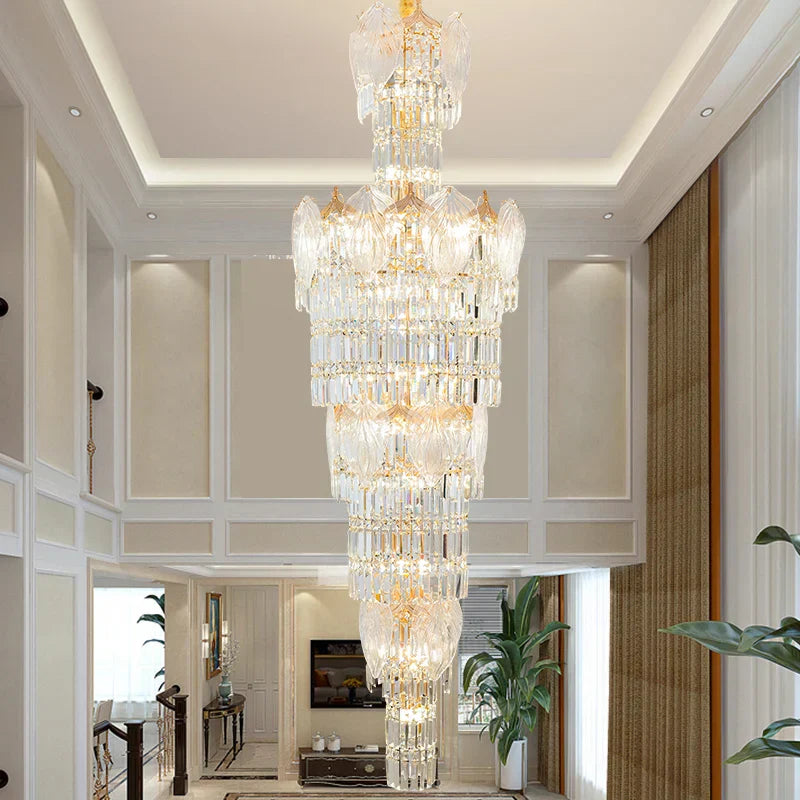 Decorbites™ Kristall-Europäische Lang-Lüster für elegante Wohnzimmer-Dekoration