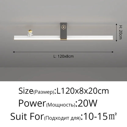 DecorBites™ LED Chandelier: Bright Indoor Lighting for Bedroom, Living, Study, Dining Room