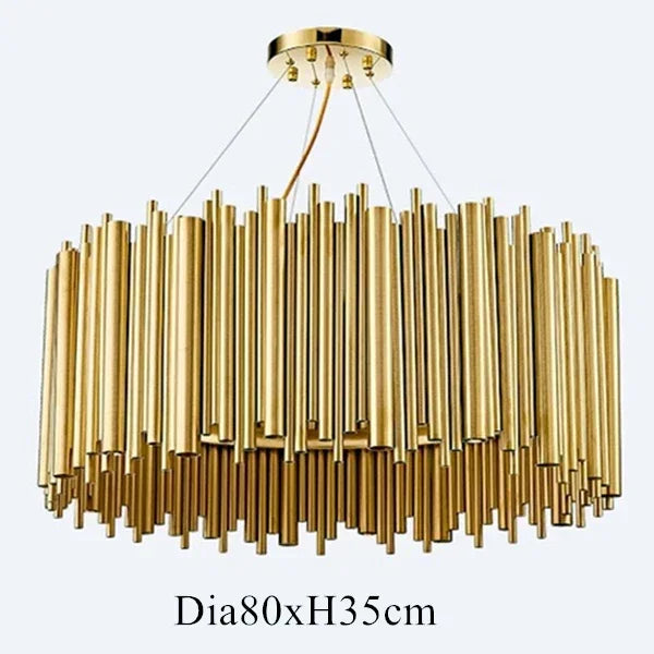 Gold Brubeck LED Chandelier