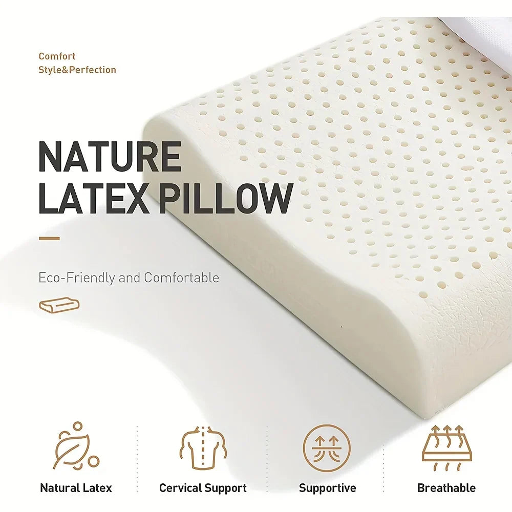 Latex Orthopedic Massage Pillow