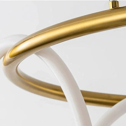 Decorbites™ Circle Note Linear Light: Modern minimalist nordisches Pendellicht für Schlafzimmer, Wohnzimmer