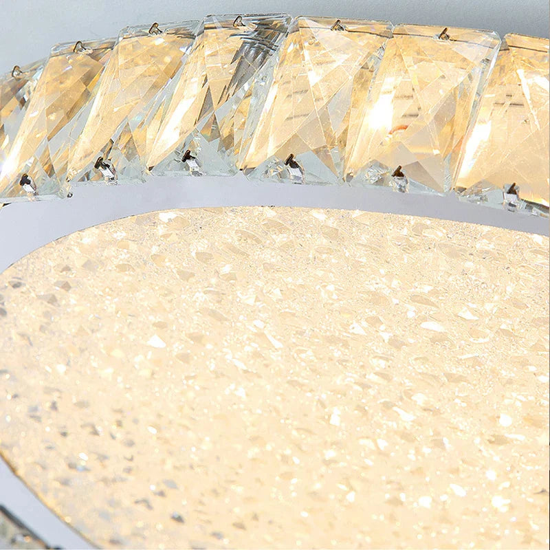 Decorbites™ Crystal-LED-Deckenleuchte: Luxuriöse goldglänzende Leuchte für das Wohnzimmer