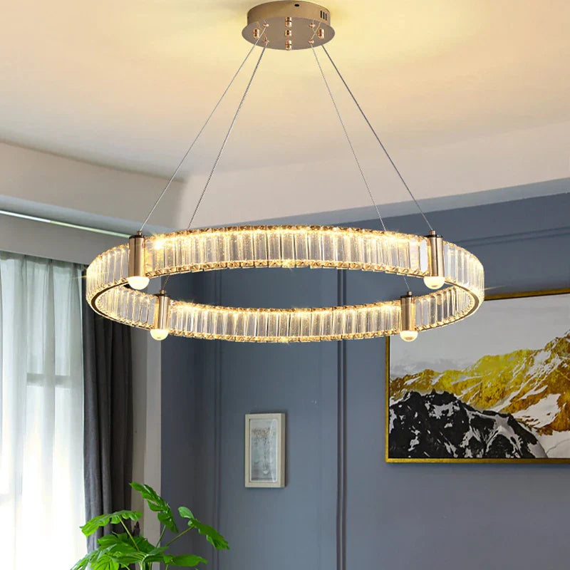 Decorbites™ Kristall-Deckenleuchter LED-Innenbeleuchtung für Wohnzimmer Schlafzimmer Arbeitszimmer
