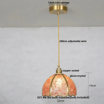 Decorbites™ Kristallglas LED-Hängeleuchte: Moderne nordische Stil Pendellampe für die Hausdekoration