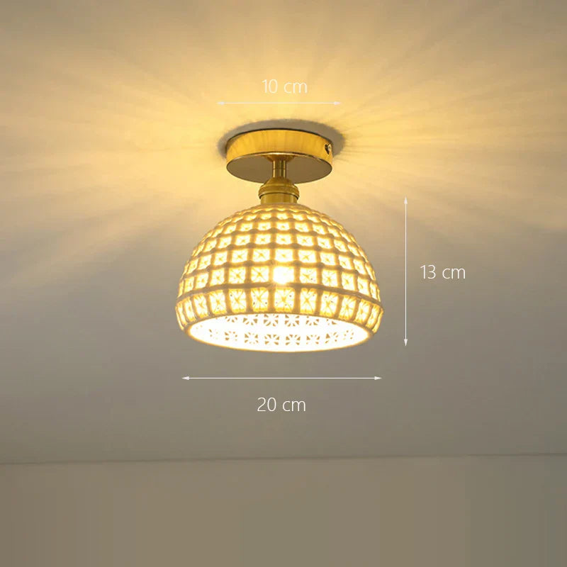 Decorbites™ Glas-Schirm-Hängeleuchte für Küchen-Gang-Schlafzimmer LED-Leuchten-Armaturen