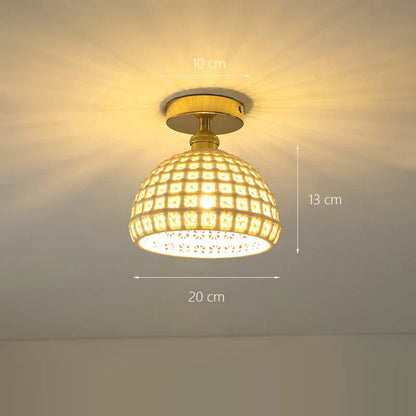 Decorbites™ Glas-Schirm-Hängeleuchte für Küchen-Gang-Schlafzimmer LED-Leuchten-Armaturen