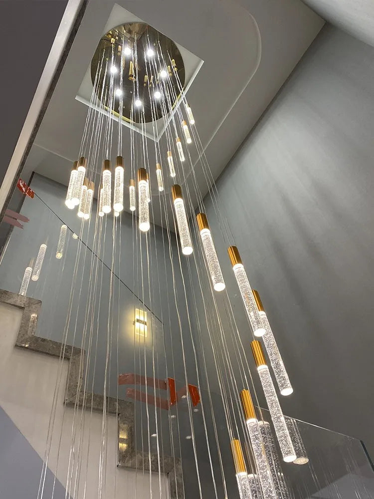 Decorbites™ Große Luxus-Kristall-LED-Kronleuchter für das Wohnzimmer - Maßgefertigte Hängeleuchten