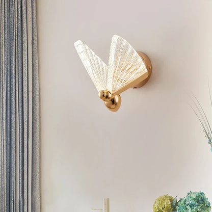 DecorBites™ LED Butterfly Wall Lamp: Modern Nordic Indoor Lighting for Home Living Room Staircase & Bedroom