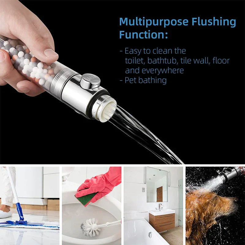 Decorbites™ Hochdruck-Duschkopf mit 3 Modi und Anion-Filter