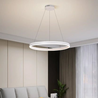 Decorbites™ Kreis-Hängeleuchter mit Dimmbarem LED-Licht für das Moderne Wohnzimmer