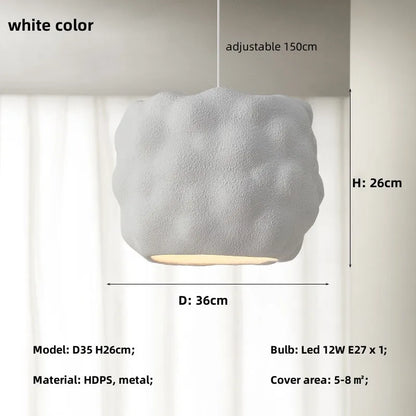 Decorbites™ Pendelleuchten im cremigen Stil: Minimalistisches nordisches Design für Nachttisch, Restaurant, Bar