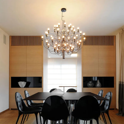 Decorbites™ LED-Kerzen-Lüster: Elegantes italienisches Design-Pendant-Licht für die Heimdekoration