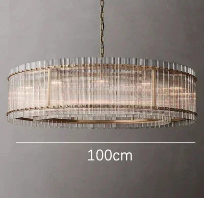 Gold Layered Crystal Pendant
