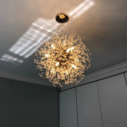Decorbites™ Dandelion-Lüster: Luxuriöse Kristall-Hängeleuchte für Wohnzimmer und Schlafzimmer