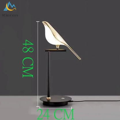 Decorbites™ Crow LED Stehlampen - Nordisch Minimalistisches Elster-Vogel-Tischlicht