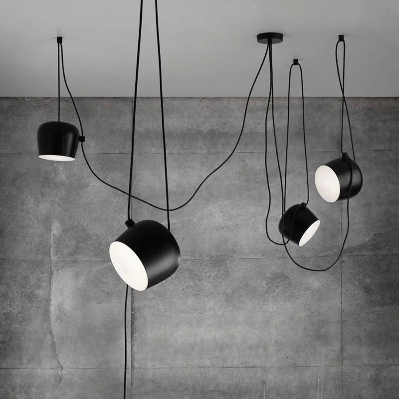 DecorBites™ Industrial Spider Pendant Lamp: Nordic Style Aim Pendant for Home, Restaurant, Bar