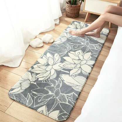 DecorBites™ Cozy Faux Lamb Wool Bedside Rug for Bedroom Decor Anti-Slip Soft Living Room Carpet