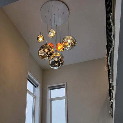 Decorbites™ Glas-Lava-LED-Hängeleuchten für modernes Wohnzimmer- und Schlafzimmer-Dekor