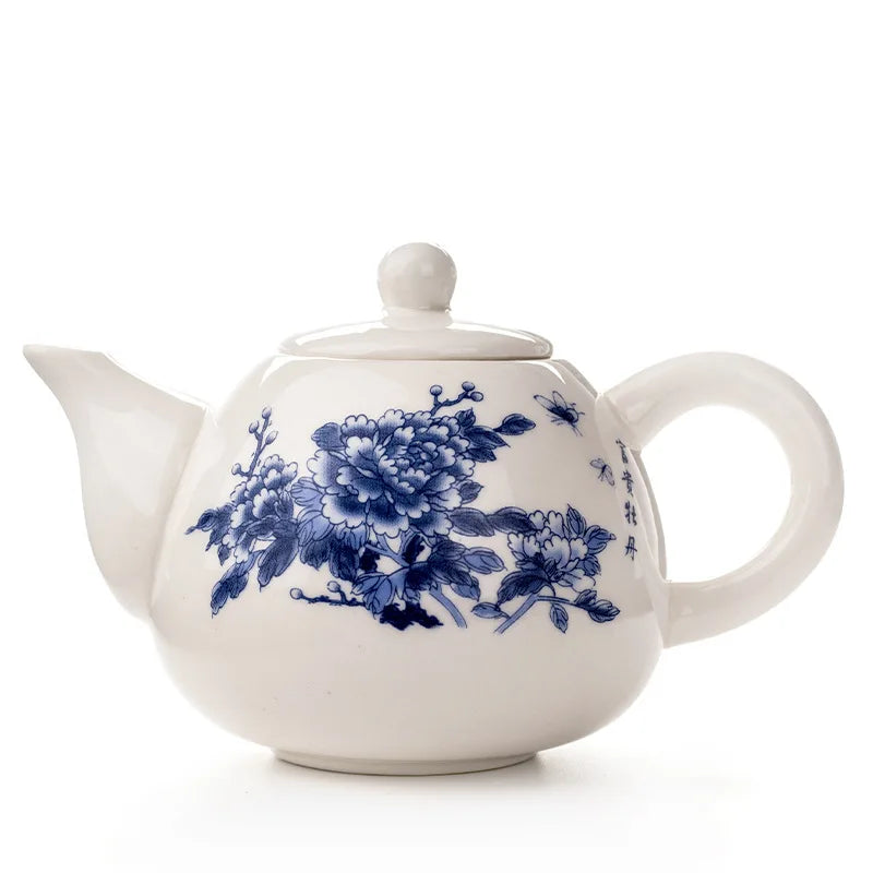 DecorBites™ Dehua Clay Kung Fu Tea Set Teapot Gaiwan Samovar Coffeeware Teaware Bar