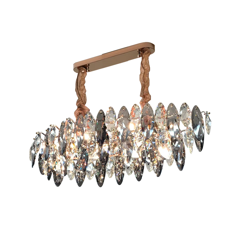 Decorbites™ Kristall dimmbare LED-Pendantleuchten: Moderne Innenraum-Kunsthängeleuchten