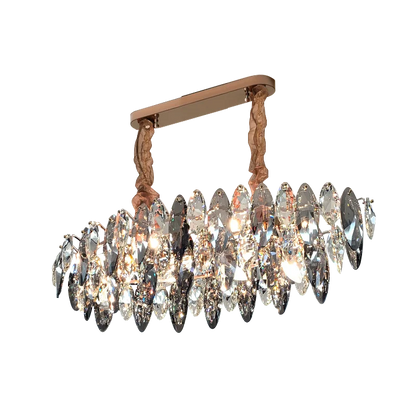 Decorbites™ Kristall dimmbare LED-Pendantleuchten: Moderne Innenraum-Kunsthängeleuchten