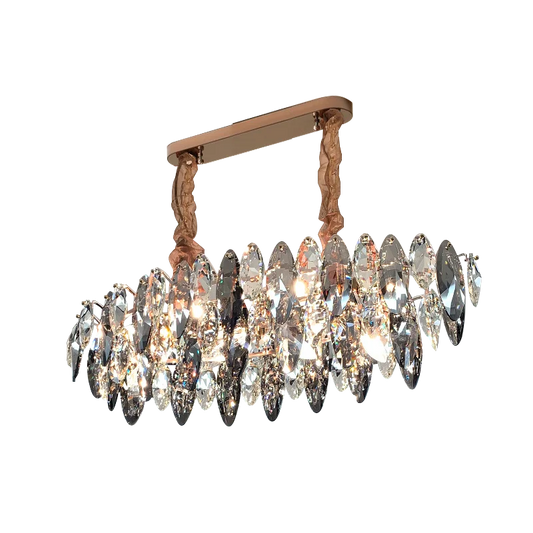 DecorBites™ Crystal Dimmable LED Pendant Lights: Modern Indoor Artistic Hanging Lamps