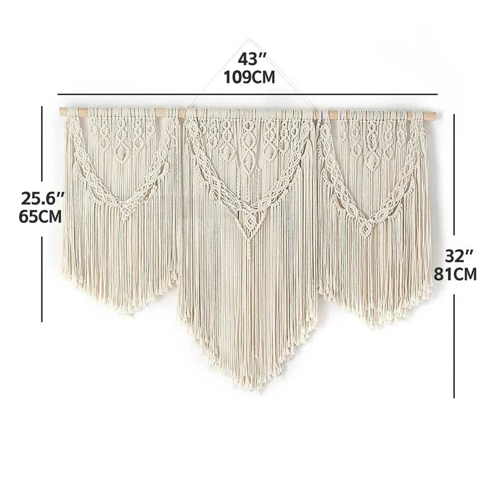 Boho Macrame Wall Hanging
