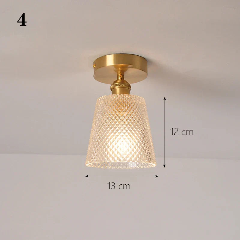 Decorbites™ Glas-Schirm-Hängeleuchte für Küchen-Gang-Schlafzimmer LED-Leuchten-Armaturen