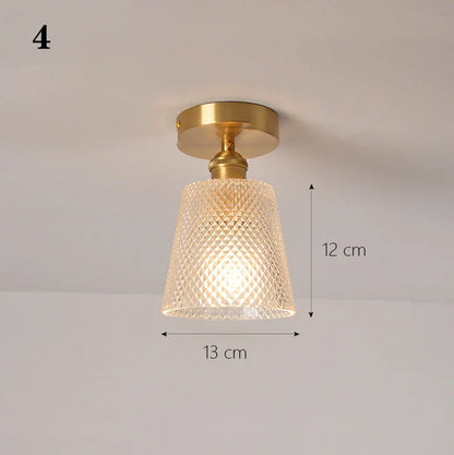 Decorbites™ Glas-Schirm-Hängeleuchte für Küchen-Gang-Schlafzimmer LED-Leuchten-Armaturen