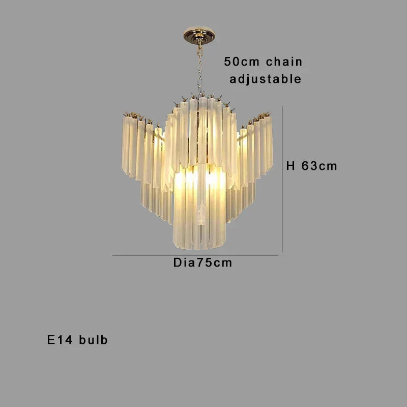 Decorbites™ Kristallglas-Lüster Elegantes Luxus Vintage-Hängeleuchte Französische Lampen