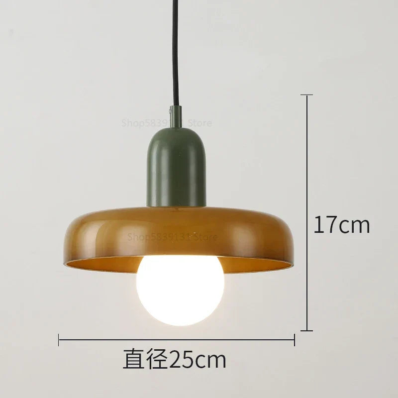 Decorbites™ Bunte Glasanhängerleuchten für modernes Dekor und Beleuchtung im Wohnzimmer und Restaurant