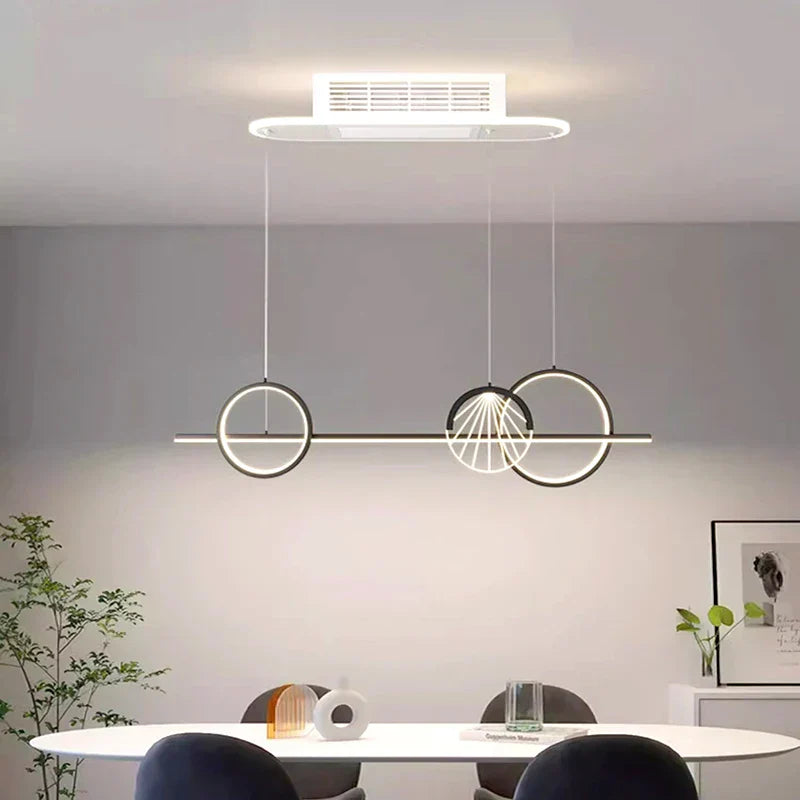 Decorbites™ Kinderzimmer-Deckenventilator mit Fernbedienung & Licht - Moderner blattloser LED-Ventilator