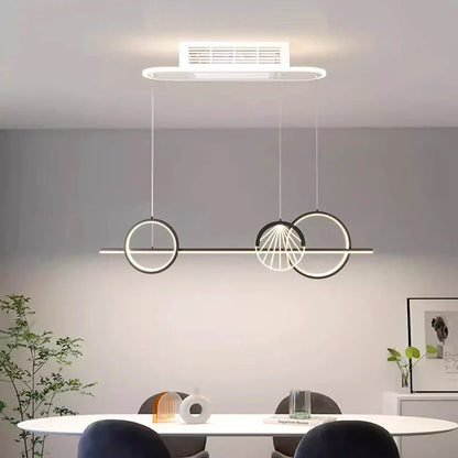 Decorbites™ Kinderzimmer-Deckenventilator mit Fernbedienung & Licht - Moderner blattloser LED-Ventilator