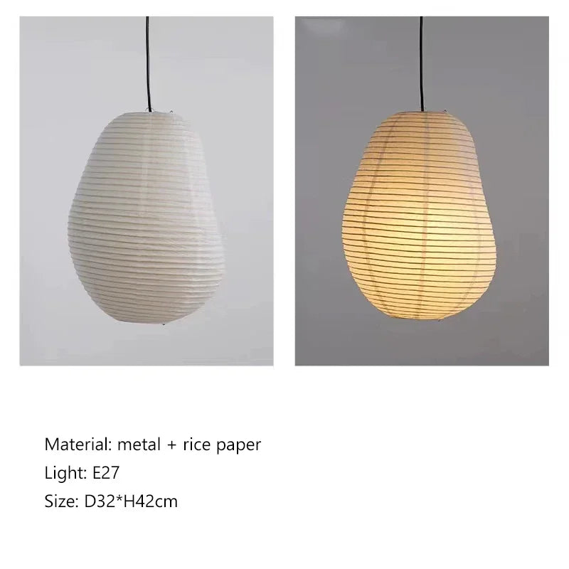Rice Paper Pendant Lamp