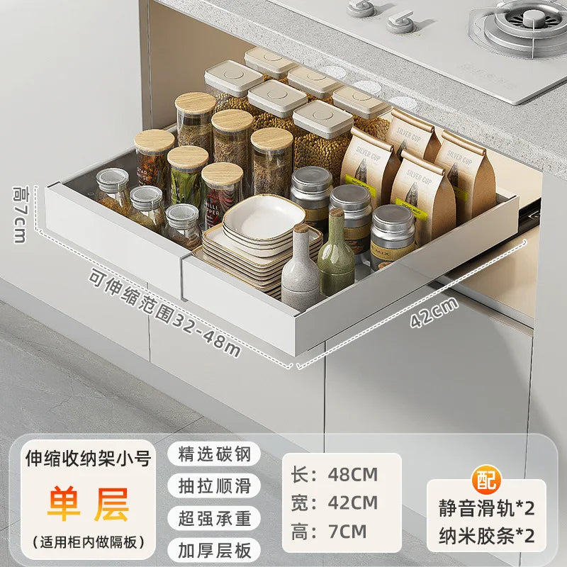 Metal Drawer Organizer Rack