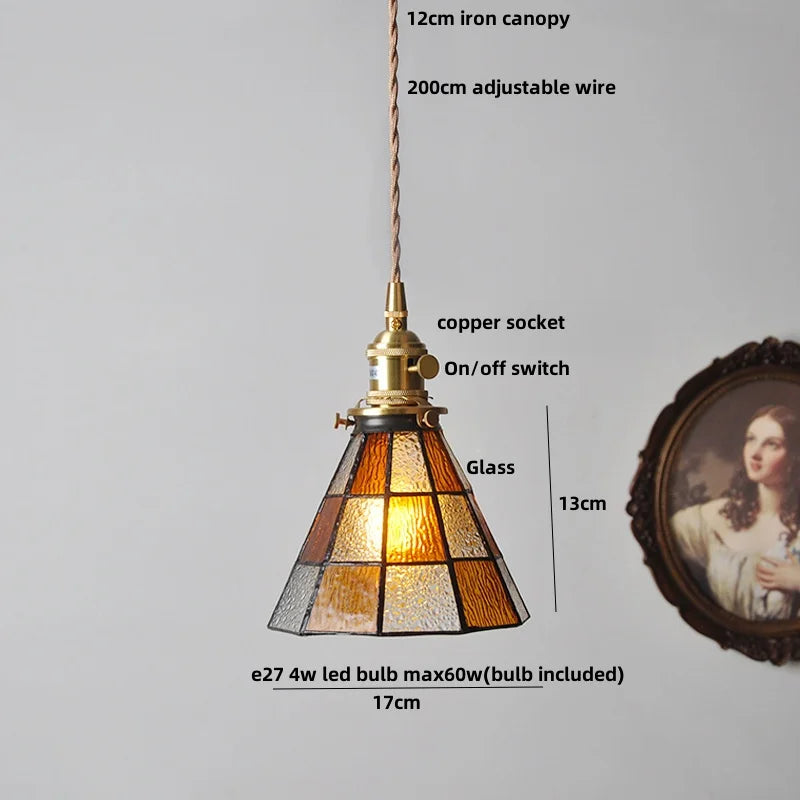 Decorbites™ Glas-LED-Hängeleuchte: Handgefertigte japanische Stil verstellbare Hängeleuchten