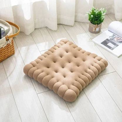 Decorbites™ Keks-Sofakissen: Weiches Sitzkissen für Stühle zur Heimdekoration und für das Wohnzimmer